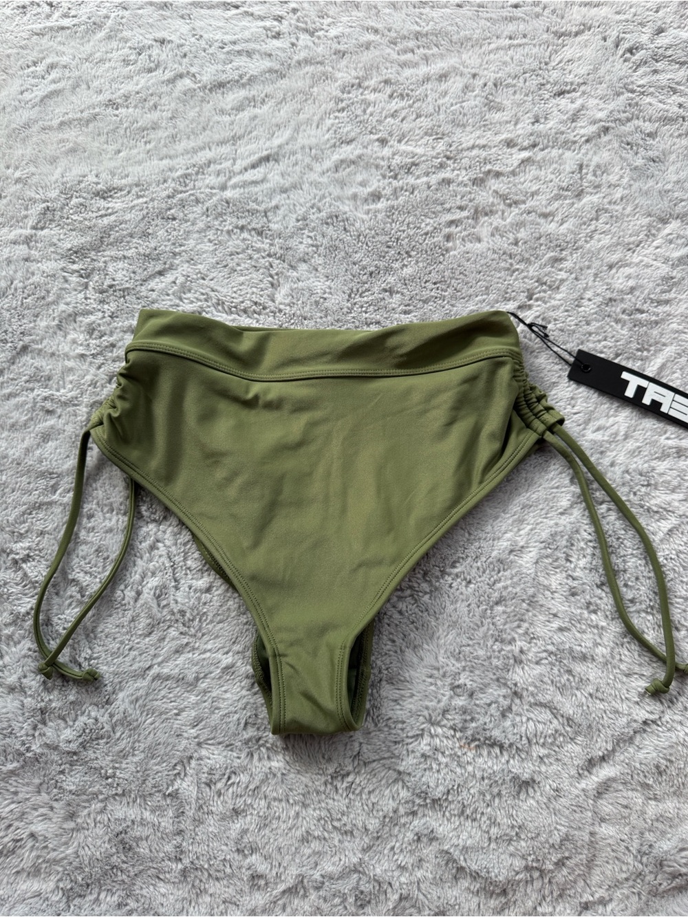 TA3 Cinchy Bikini Bottom Martini Olive XS